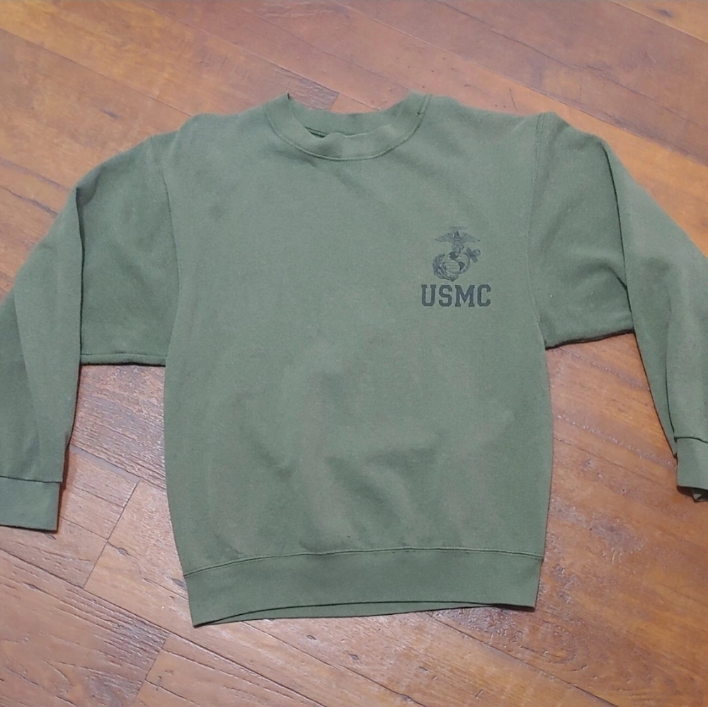 Vintage US Marine Corps Sweatshirt Made In USA
